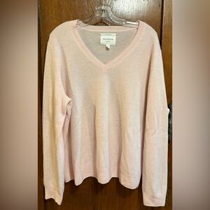 Light Pink Cashmere Sweater